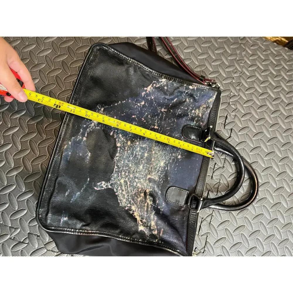 MZ Wallace Black and Gold Shoulder Bag